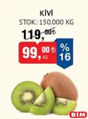 KİVİ KG fiyat ve kampanya bilgisi